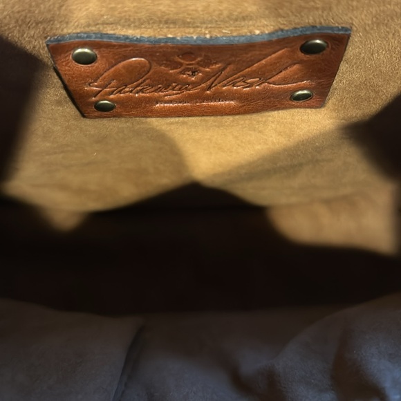 Patricia Nash Green Crossbody Saddle Bag - Picture 3 of 6